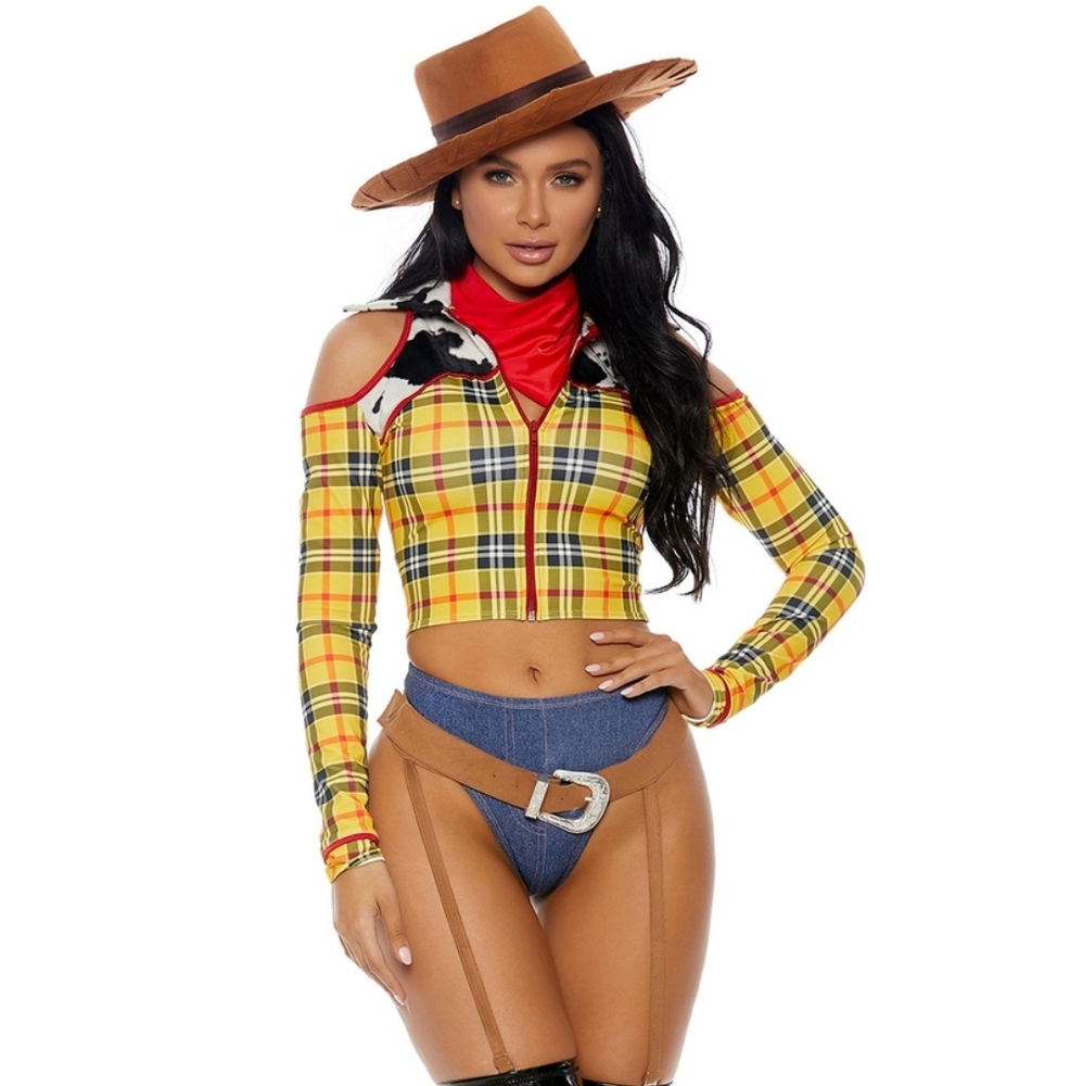 ALMOST GONE‼️ Playtime Sheriff Sexy Cowboy Movie Character Costume